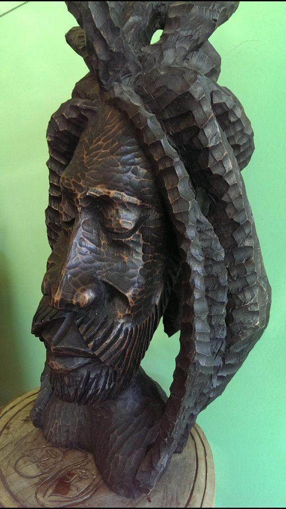 Rasta Carving big head